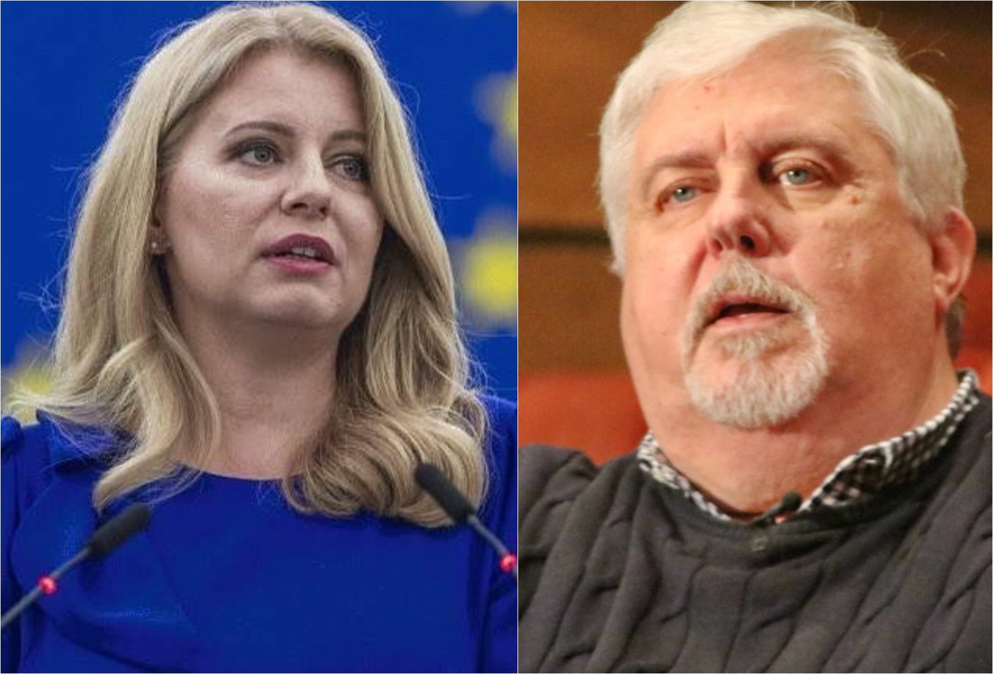 Zuzana Čaputová a Oliver Andrásy