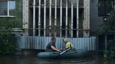 Dramat powodzian z Ukrainy. "Nie mają dostępu do wody pitnej"