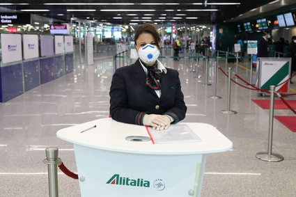Włoskie wakacje: loty największymi samolotami, by zachować odległość między pasażerami