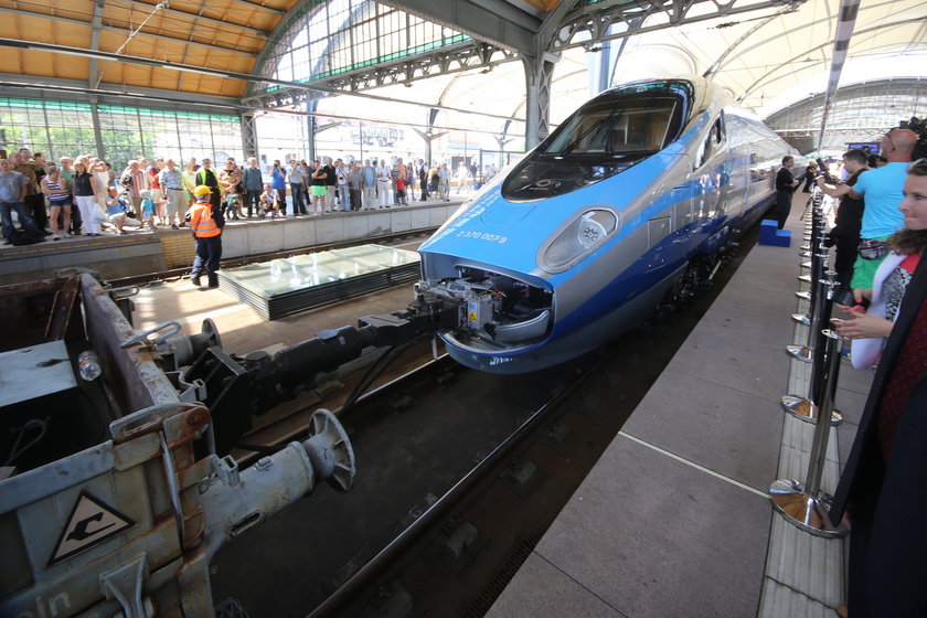 Pendolino znowu odwiedziło Wielkopolskę