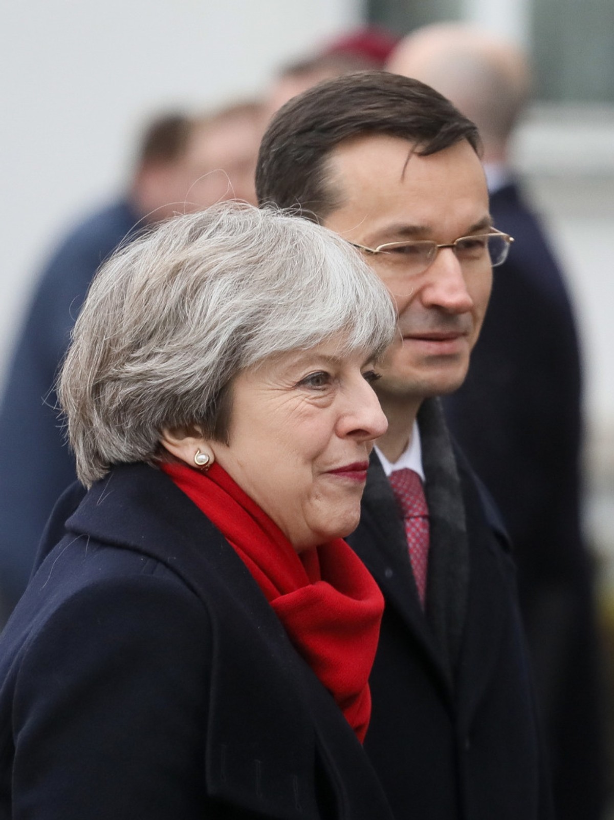 Theresa May, Mateusz Morawiecki