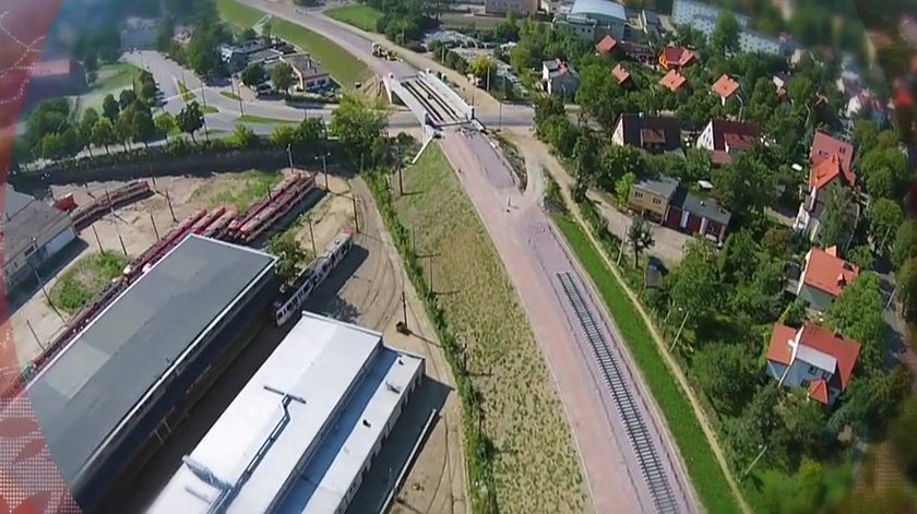 Zobacz Pomorską Kolej Metropolitalną z lotu ptaka