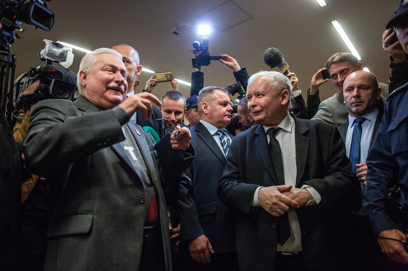 Jarosław Kaczyński prosił o pomoc policję