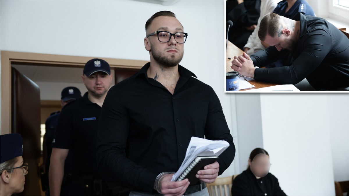 Proces Łukasza Żaka zmierza ku końcowi. Gdy to mówił, miał łzy w oczach