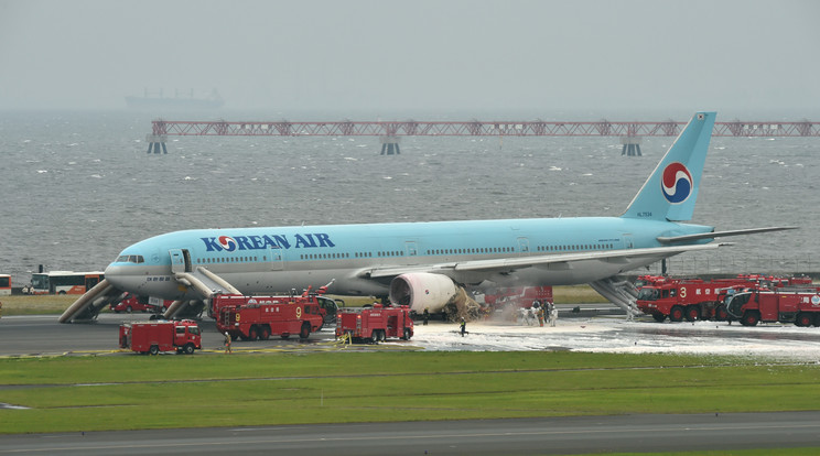 A Boeing 777-es Tokióból Szöulba indult volna /Fotó: AFP