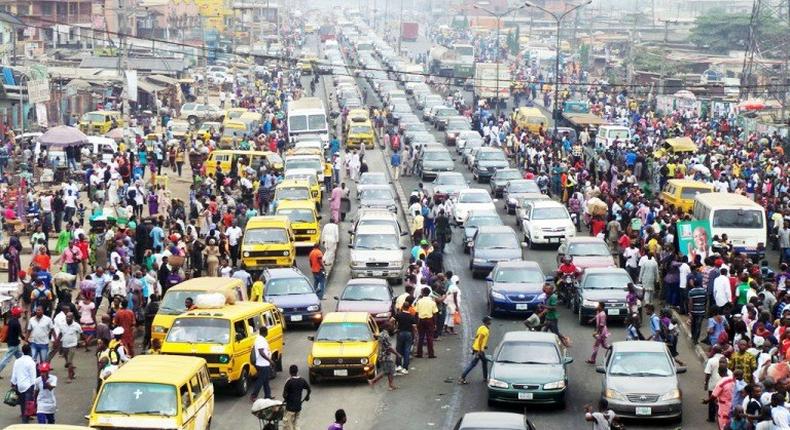 A typical day on a Lagos road [Punch]