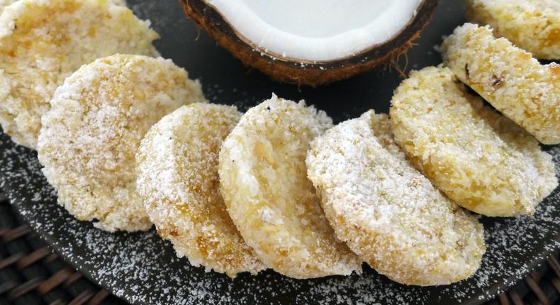 Cassava Coconut biscuits (Cookies)