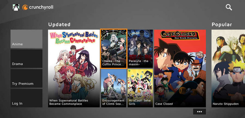 Crunchyroll, obecna w repertuarze konsoli Xbox One aplikacja internetowa dla fanów japońskiej animacji