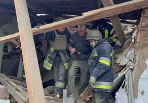 Prizori nakon ruskog napada kod Krivog Roga