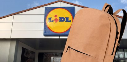 Lidl znów zaskakuje! Sprzedaje plecaki z papieru