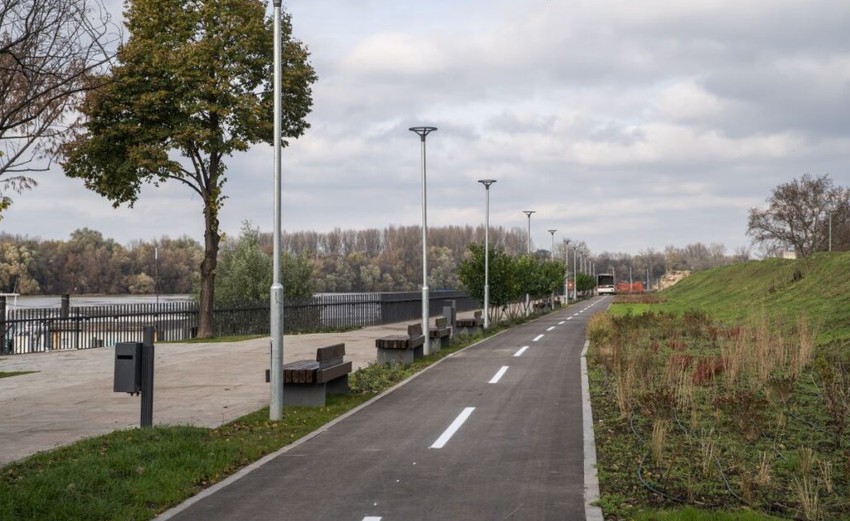 Linijski park na Dorćolu