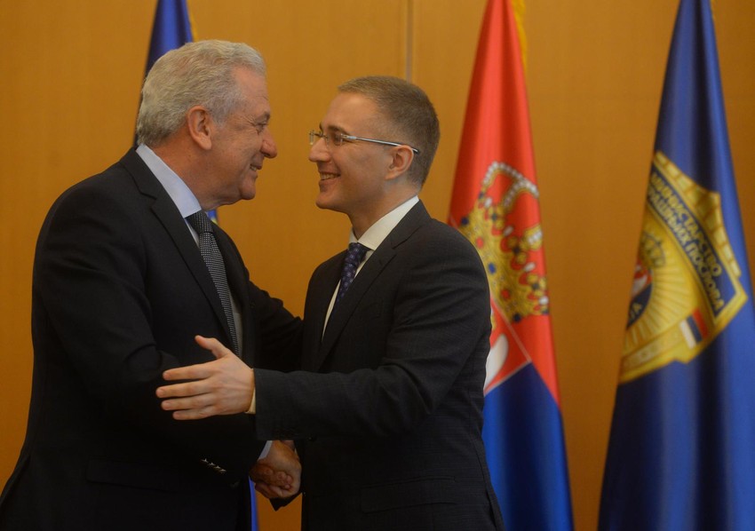 Dimitris Avramopulos i Nebojša Stefanović