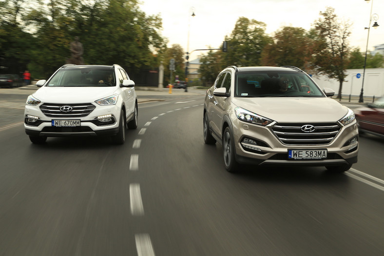 Hyundai w segmencie SUV testujemy modele Tucson i Santa Fe