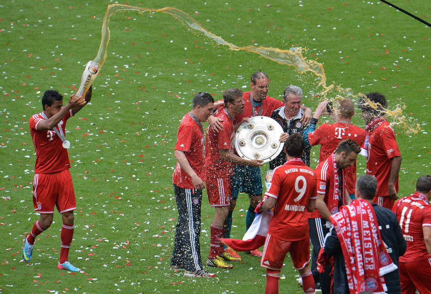 Feta z okazji zdobycia przez Bayern Monachium mistrzostwa Niemiec