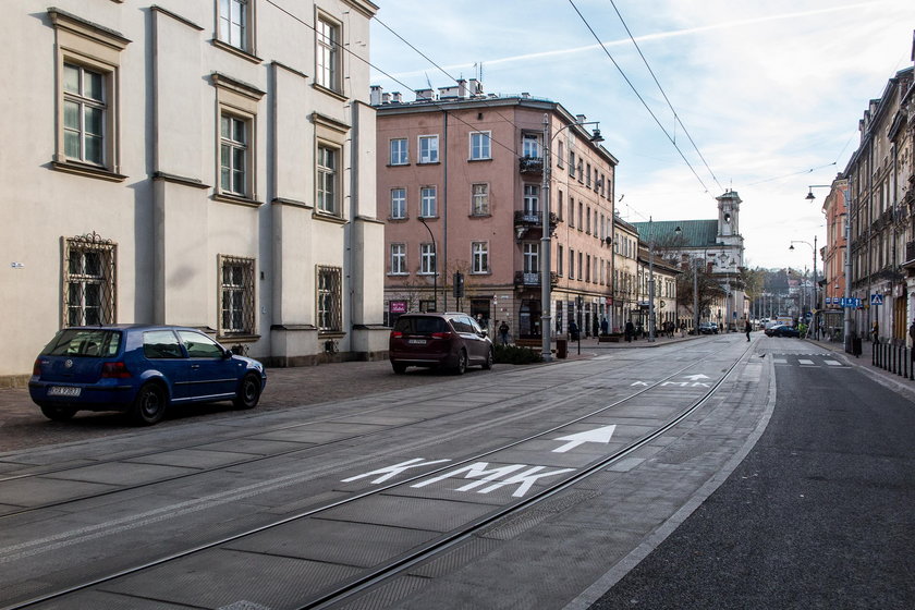 Samochody wracają na ul. Krakowską