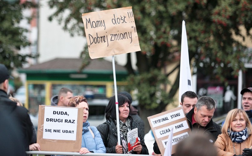 ANDRZEJ DUDA W STRZELCACH KRAJEŃSKICH