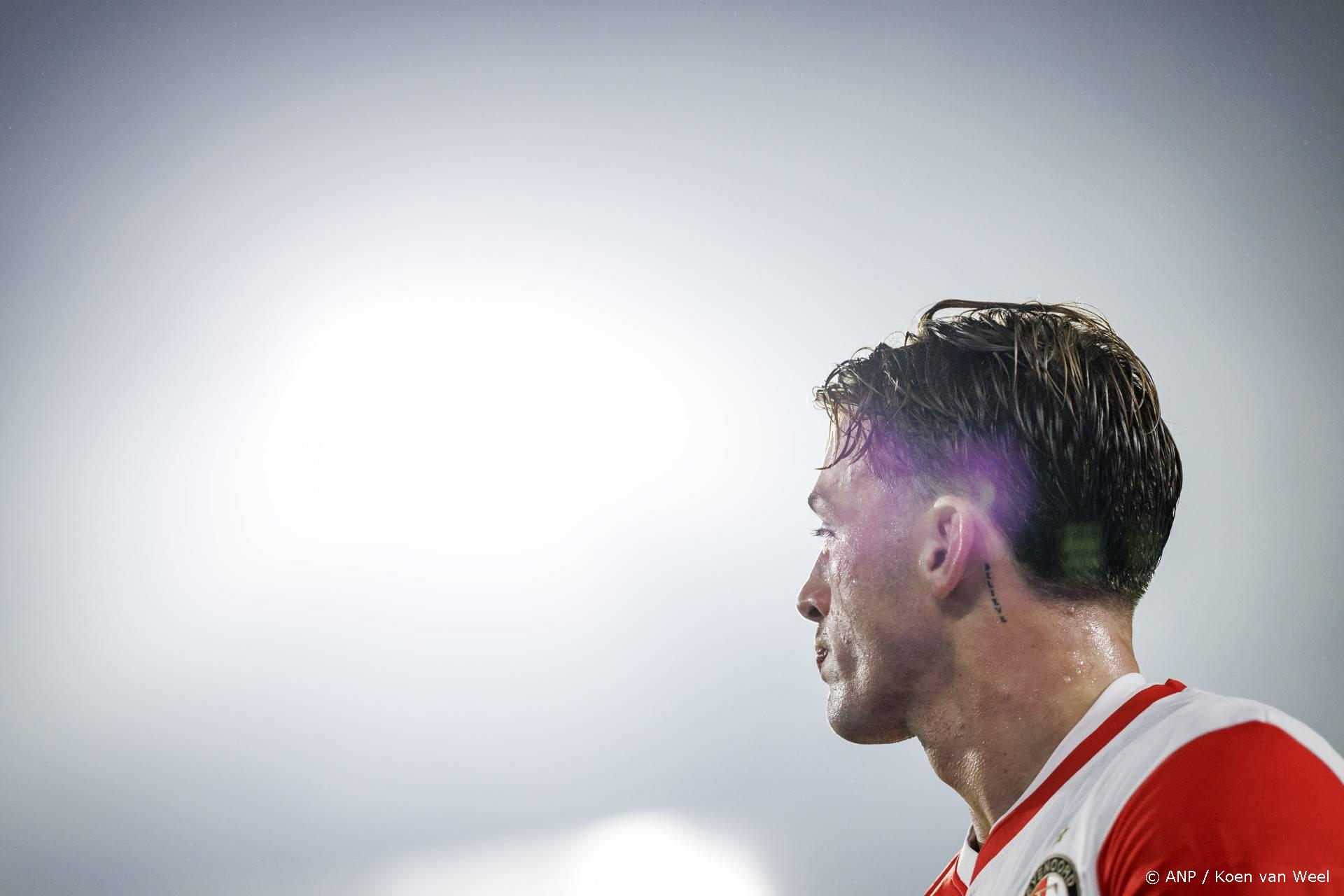 Zondag nog geblesseerd: Valente start vanavond bij Feyenoord