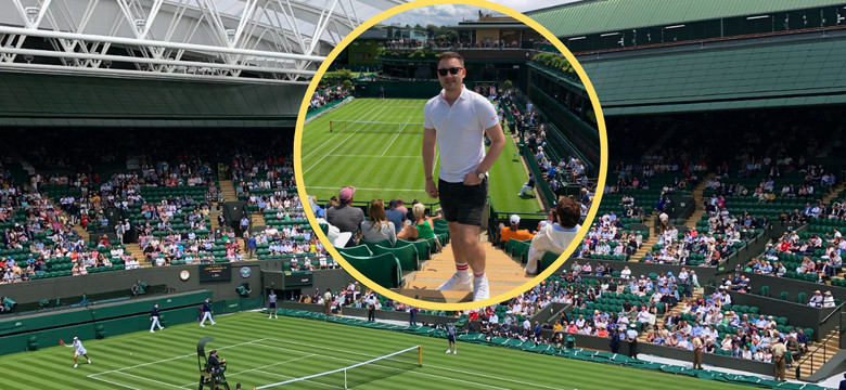 Pojechałem na Wimbledon kibicować Idze Świątek. Nie tego oczekiwałem na miejscu