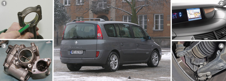 Renault Espace IV – usterki