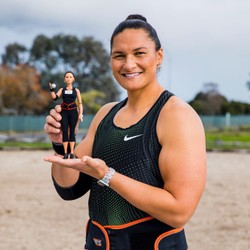 Słynna kulomiotka Valerie Adams ma własną lalkę Barbie