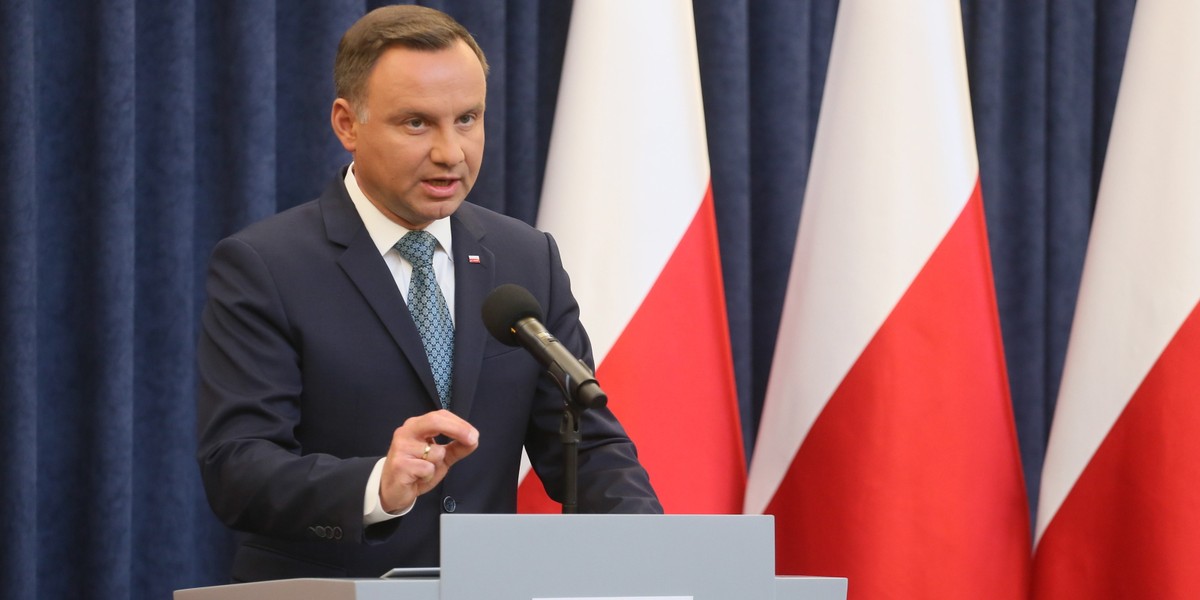 Prezydent Andrzej Duda zawetuje dwie ustawy, które miały "reformować sądownictwo" - o Krajowej Radzie Sądownictwa i Sądzie Najwyższym