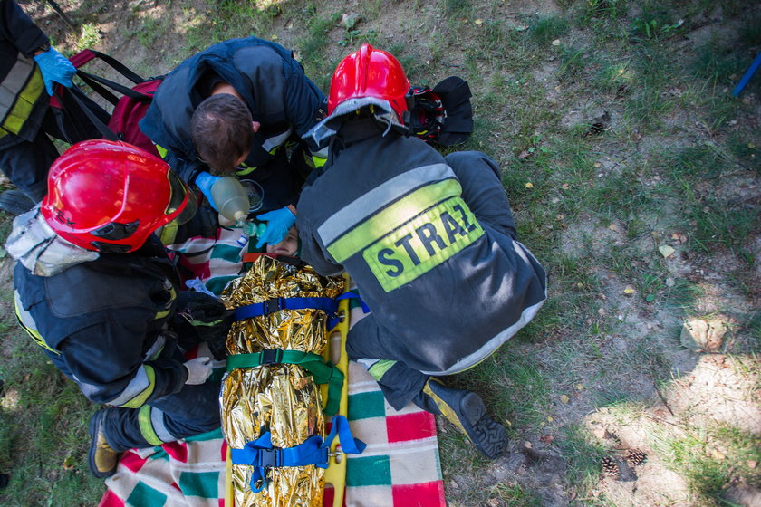 Strażacy ćwiczyli ratowanie ludzi