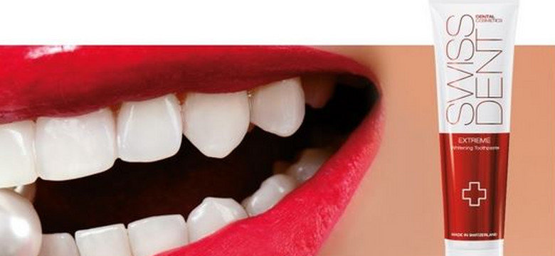 SWISSDENT zapewnia delikatną metodę rozjaśniania i czyszczenia zębów