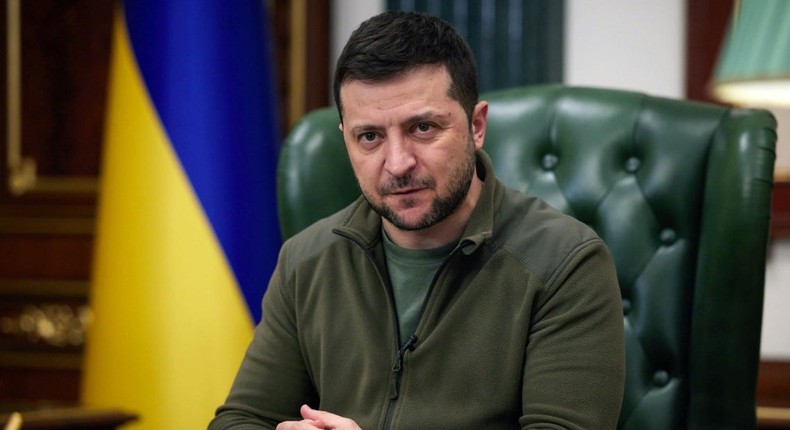 Ukrainian President Volodymyr Zelenskyy.