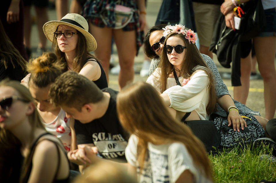 Publiczność na Orange Warsaw Festival 2016