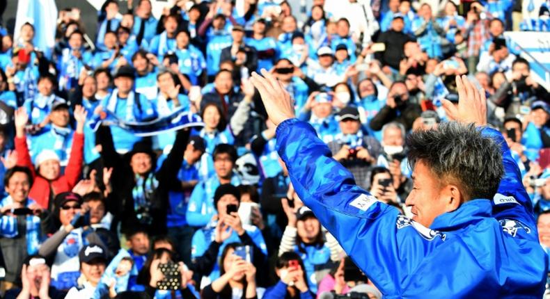 Kazuyoshi Miura is the world's oldest ever professional football player