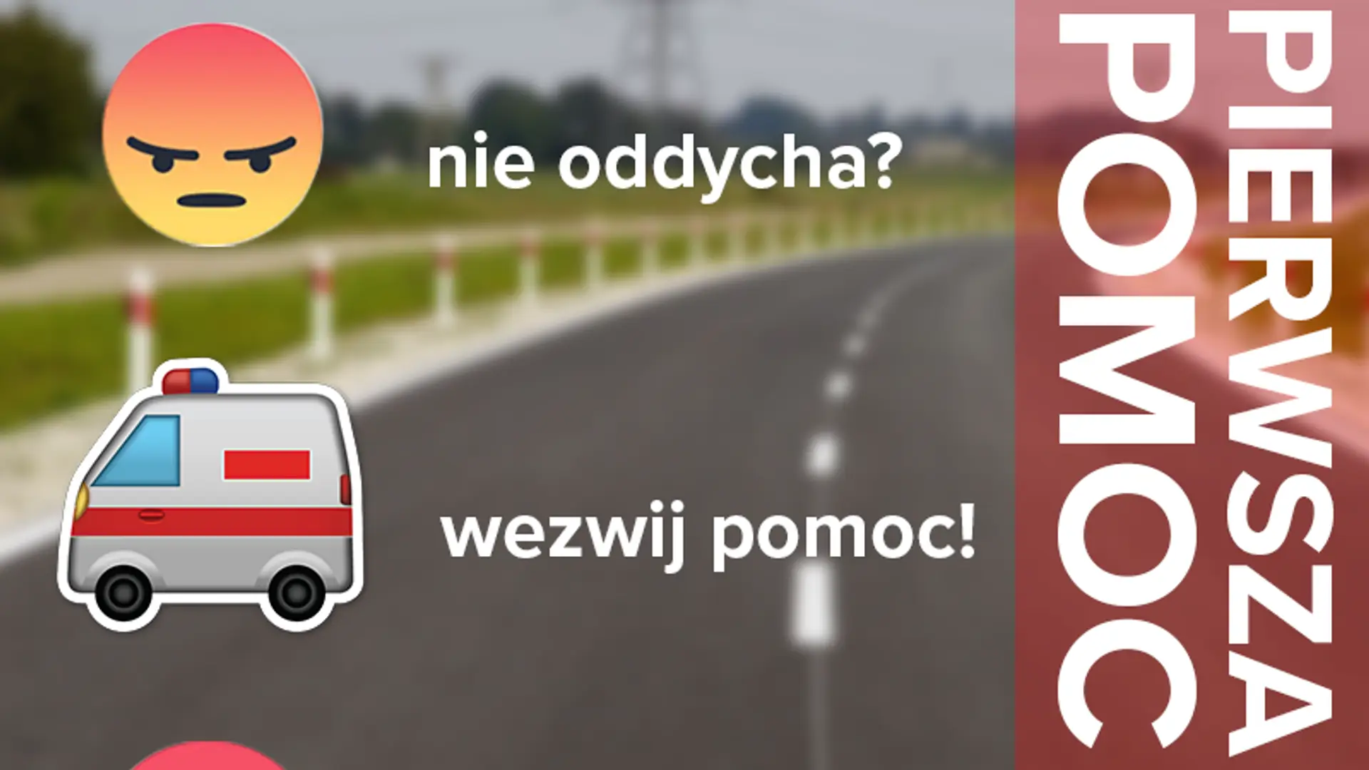 To najlepsze wykorzystanie nowych reakcji na Facebooku, bo uczy pierwszej pomocy i może uratować komuś życie