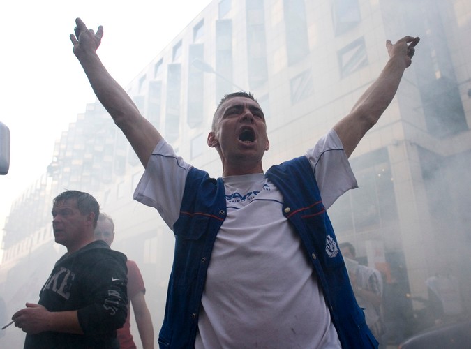 Bitwa stoczniowców w Warszawie