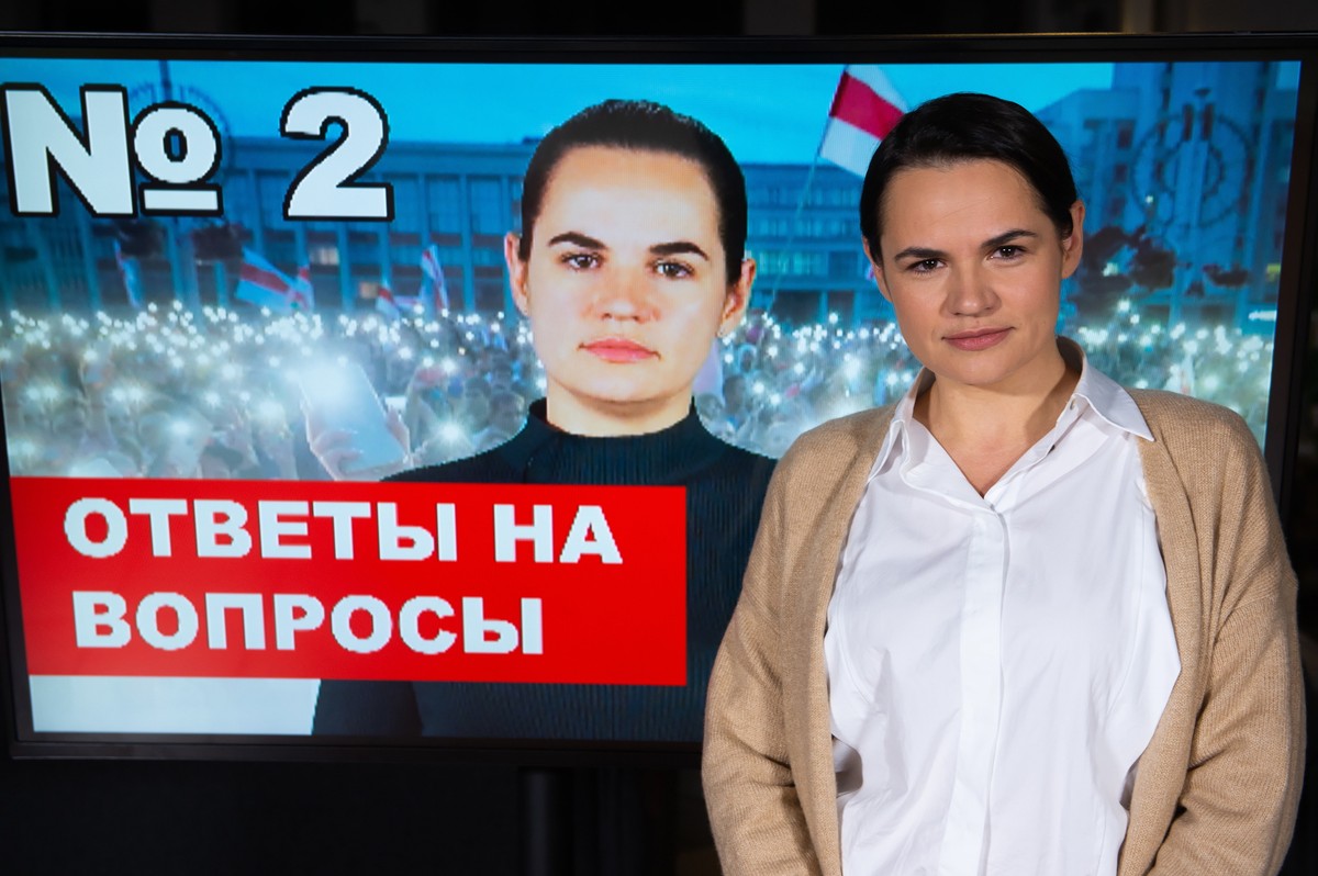 Liderka białoruskiej opozycji Swiatłana Cichanouska