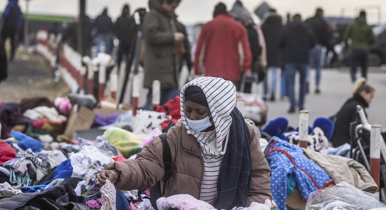 256 Nigerian citizens received from Ukraine by Romania, Hungary, and Poland