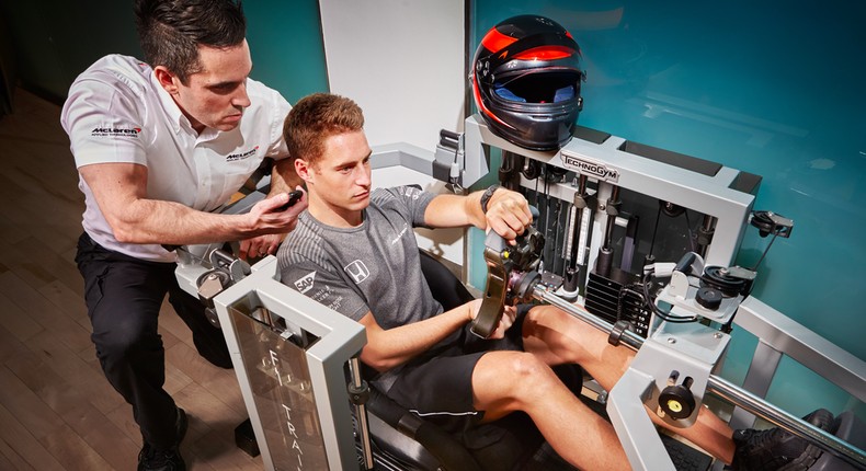 Is Formula 1 driver Stoffel Vandoorne just keeping the McLaren simulator seat warm for you?