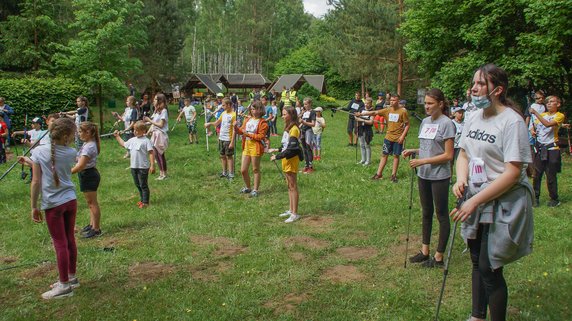 Po nauce zdalnej przyszedł czas na I Mistrzostwa Powiatu Drawskiego w Nordic Walking dla uczniów