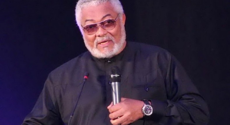 Former president, Jerry John Rawlings