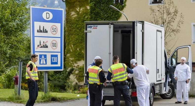 French authorities find 31 migrants in refrigerated truck