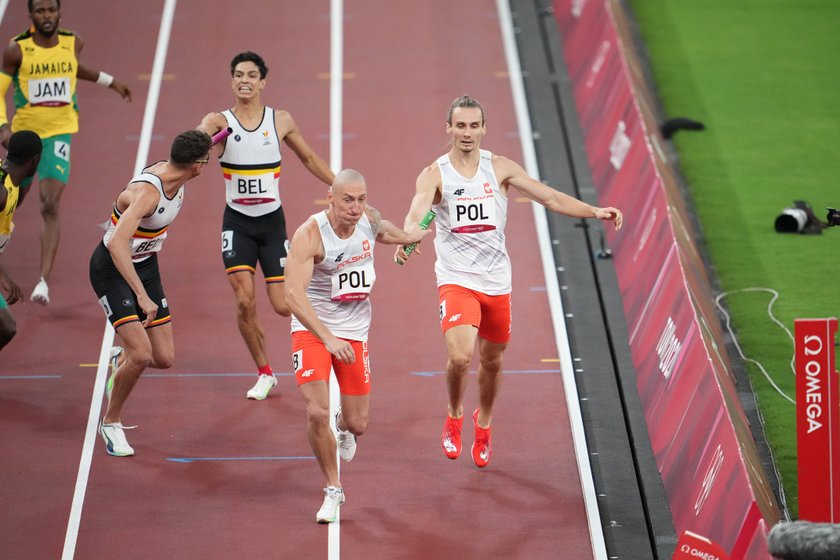 Dariusz Kowaluk, Karol Zalewski, Jakub Krzewina i Kajetan Duszyński