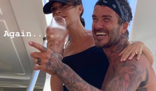 Viktorija i Dejvid Bekam