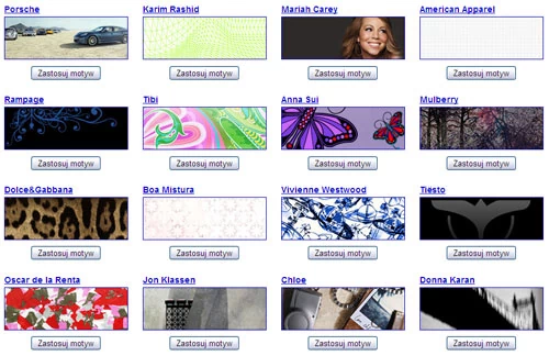 Galeria motywów artystów do Google Chrome