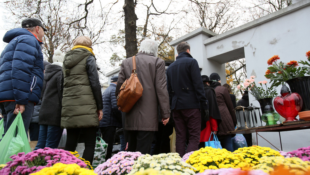 Cmentarz na Starych Powązkach to dobro narodowe - przekonuje Maja Komorowska, która w Dniu Wszystkich Świętych rozpoczęła kwestę na rzecz zabytkowych kaplic i grobów. Na warszawskiej nekropolii od rana są tłumy warszawiaków.