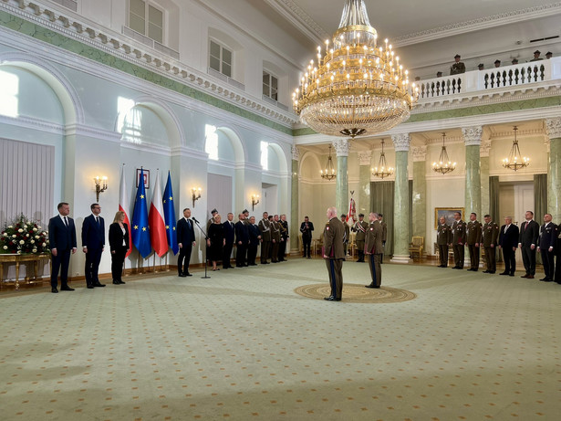 Uroczystość w Pałacu Prezydenckim