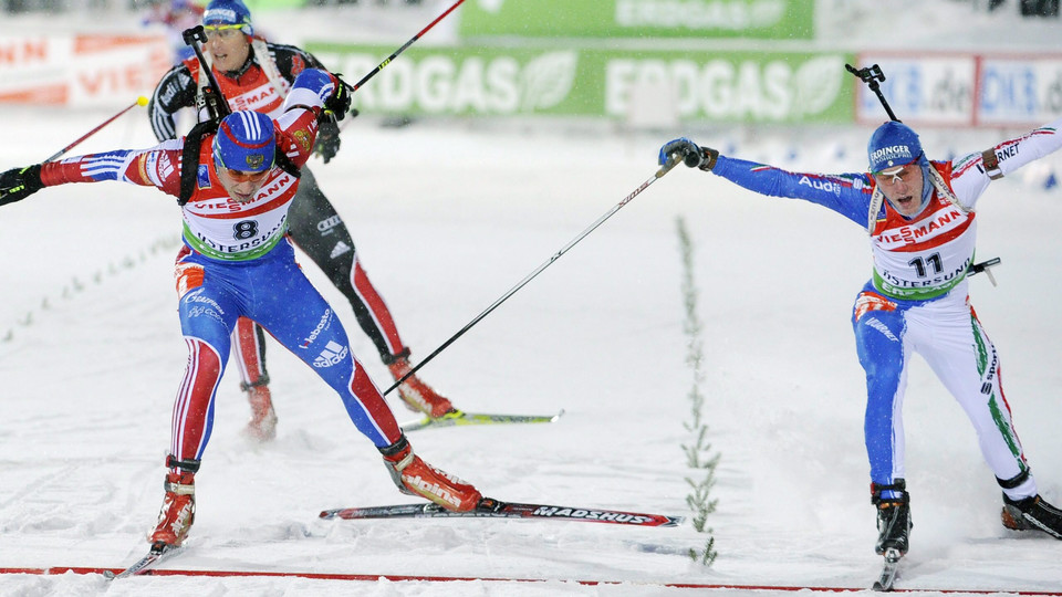 SWEDEN BIATHLON PURSUIT SWEDEN MEN