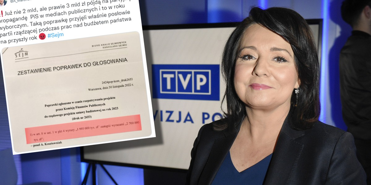 Danuta Holecka to jedna z twarzy Wiadomości TVP.