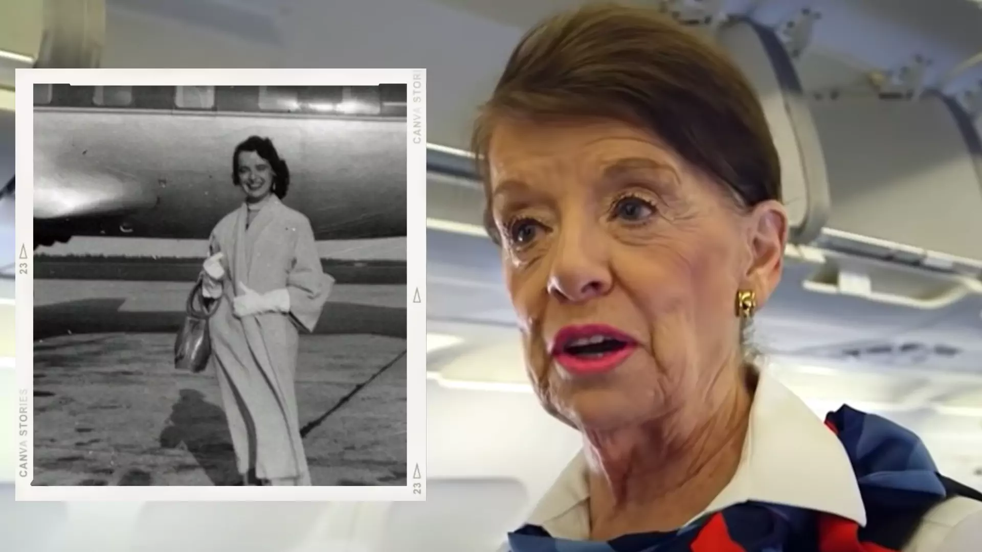 Ma 86 lat i jest najstarszą i najdłużej pracującą stewardesą na świecie