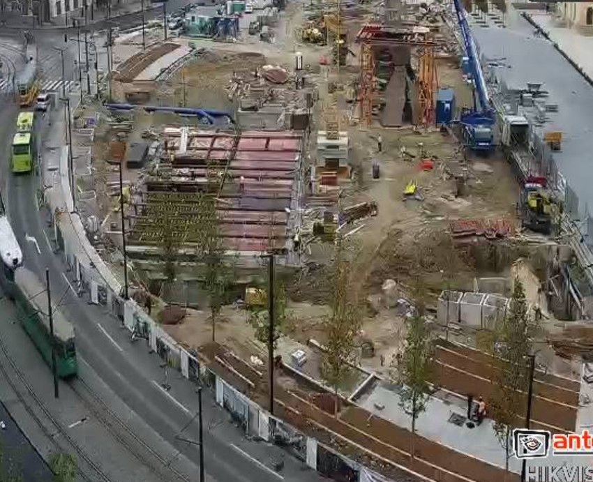 Radovi na Savskom trgu