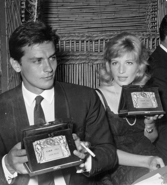 Alain Delon oraz Monica Vitti