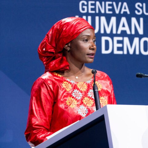 Fatou Baldeh is a Gambian women’s rights activist who campaigns to end female genital mutilation