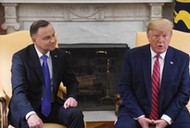 Andrzej Duda Donald Trump Gabinet Owalny